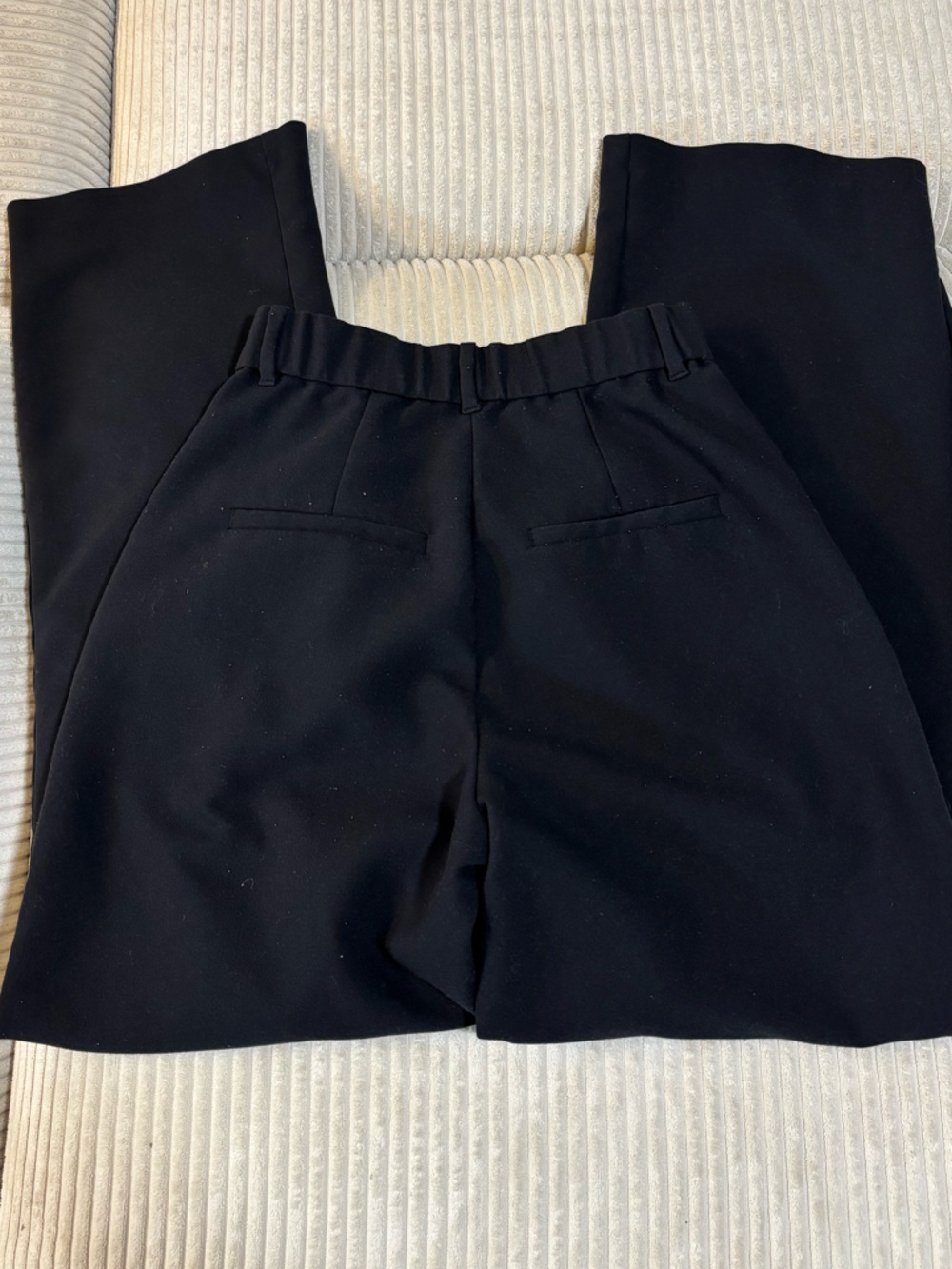 ABERCROMBIE & FITCH Sloane Tailored Pants in Black - Picture 5 of 7